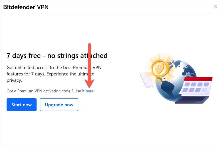 Bitdefender VPN - Windows