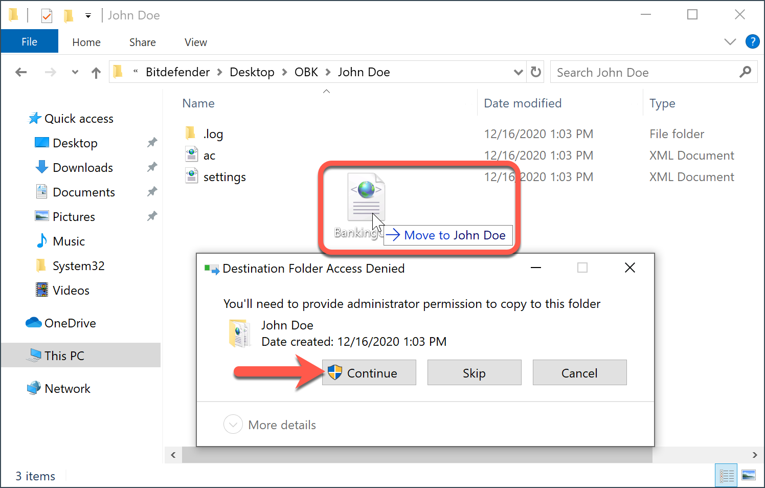 Replace BankinkUrls.xml in Safe Mode to import your Safepay bookmarks