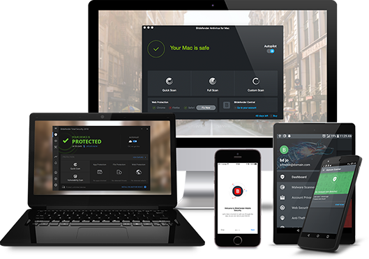 Install Bitdefender on all devices