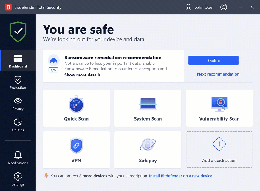 Is Bitdefender Safepay free?