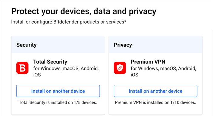 Install on another device