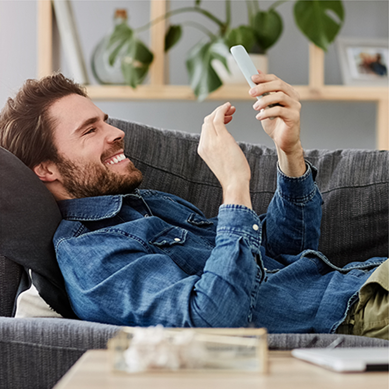 Person about to install Bitdefender VPN on iOS