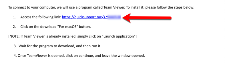 Join TeamViewer on Mac - link