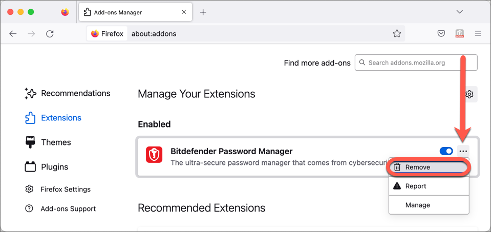 Add, Remove, or Disable Extensions or Addons in Chrome, Firefox, Opera