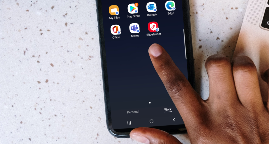 Android Work Profile interaction with Bitdefender VPN