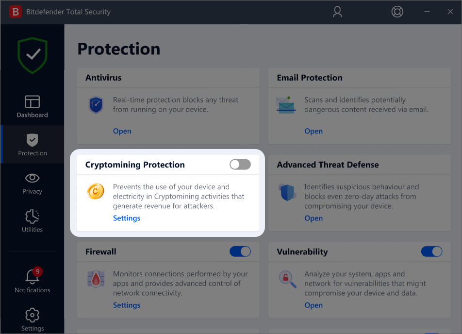 Cryptomining Protection