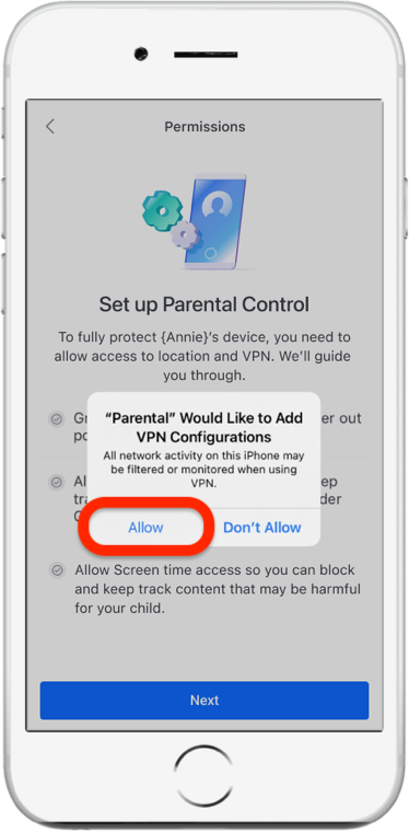 Allow VPN Configurations