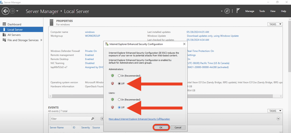 Fix Blank Circles instead of Social Sign In Buttons on Windows Server