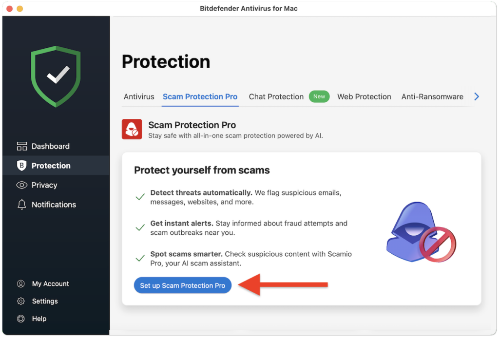 How to Set Up Scam Protection Pro on macOS - Bitdefender Consumer ...
