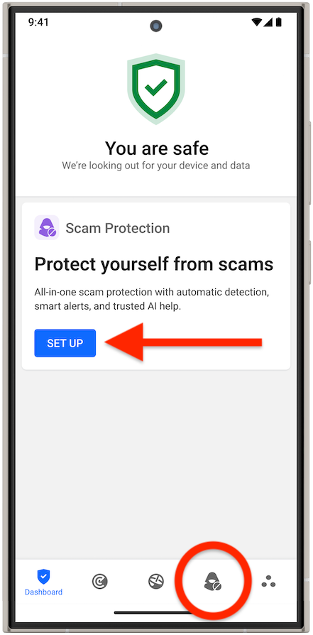 Bitdefender Scam Protection Android