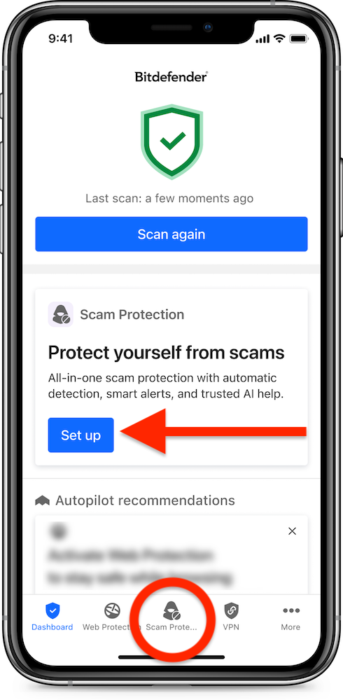 Scam Protection iOS