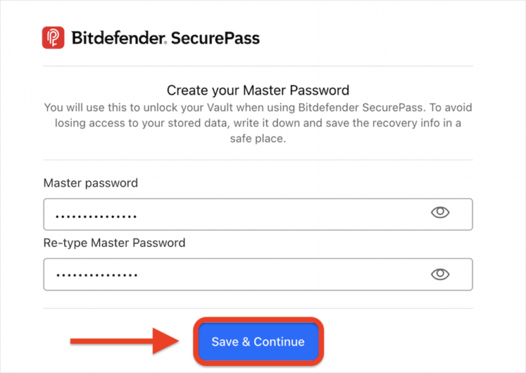 How to upgrade for free from bitdefender password manager to securepass