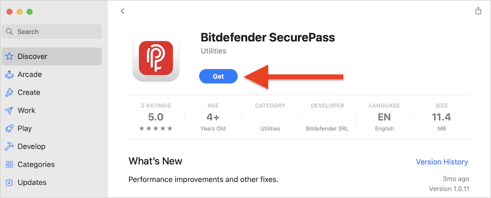 Get Bitdefender SecurePass