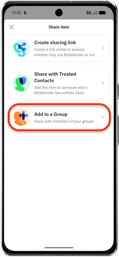 Add to a group