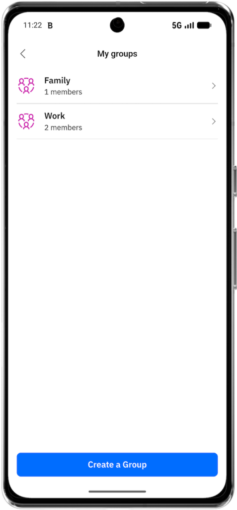 Select a group