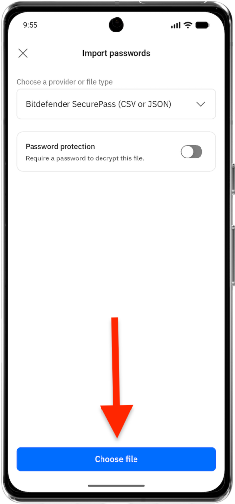 How to Import Passwords into Bitdefender SecurePass