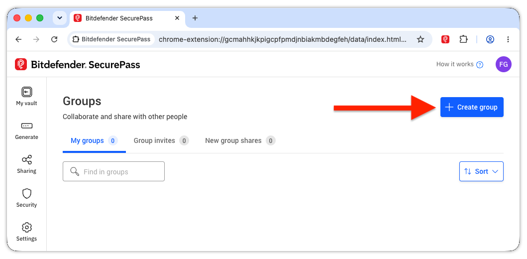 Create group