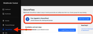 How to Switch from Bitdefender Password Manager to SecurePass