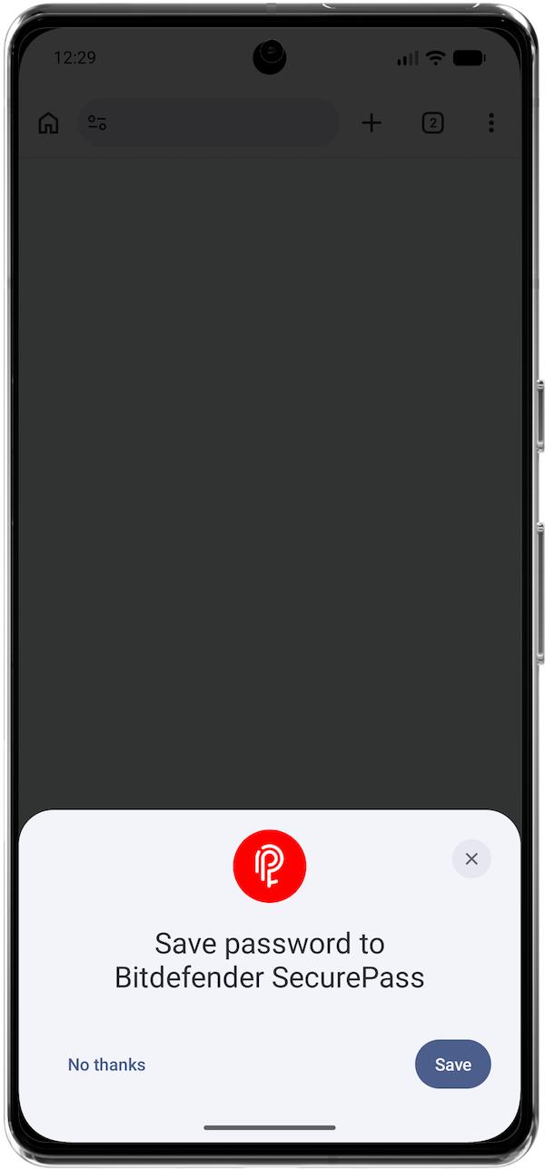 autosave - SecurePass for Android
