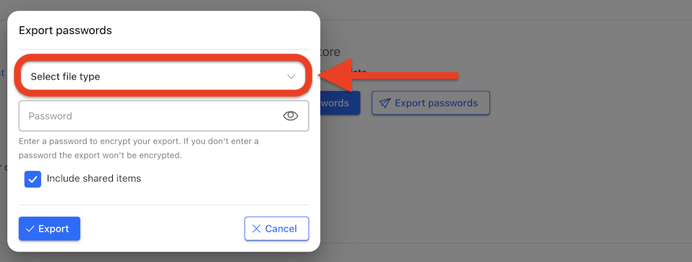 How to export from NETGEAR Armor