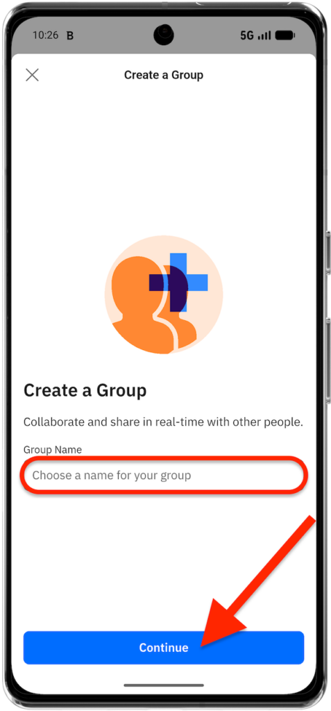 Choose a name for your SecurePass group