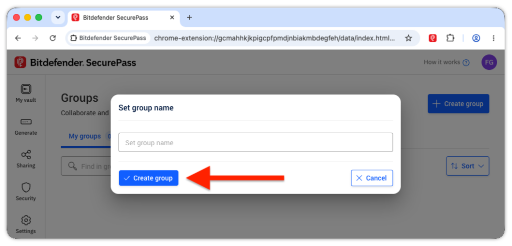 How to Share Passwords Securely with Bitdefender SecurePass