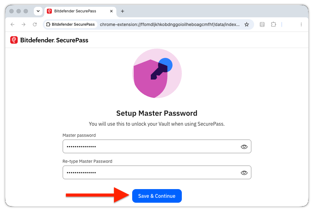 master password