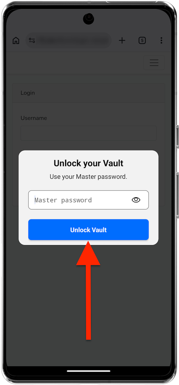 unlock vault