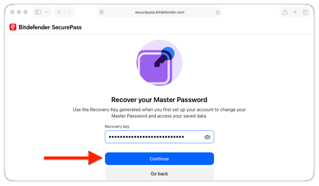 How to Reset Your Bitdefender SecurePass Master Password
