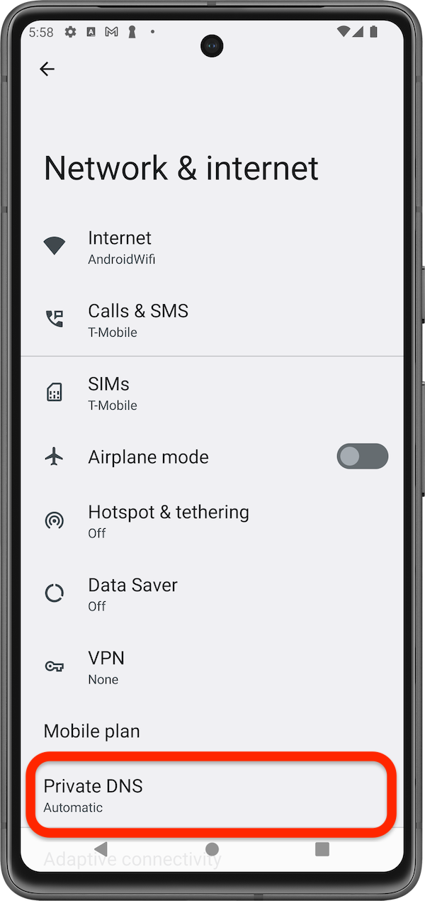 Private DNS - How to change DNS on Android 9 and newer