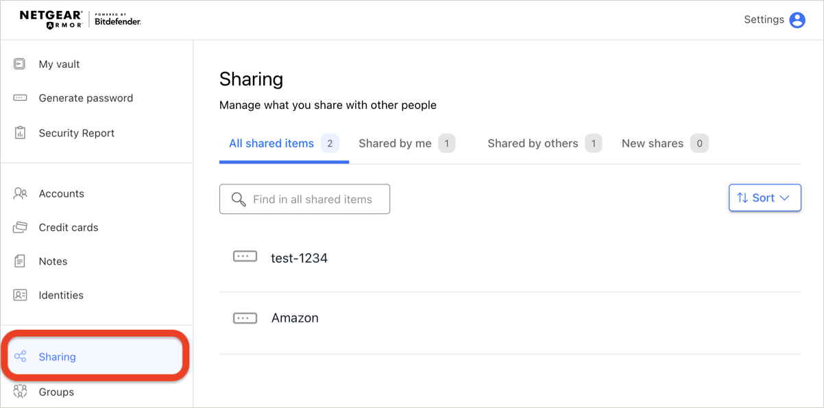 Sharing