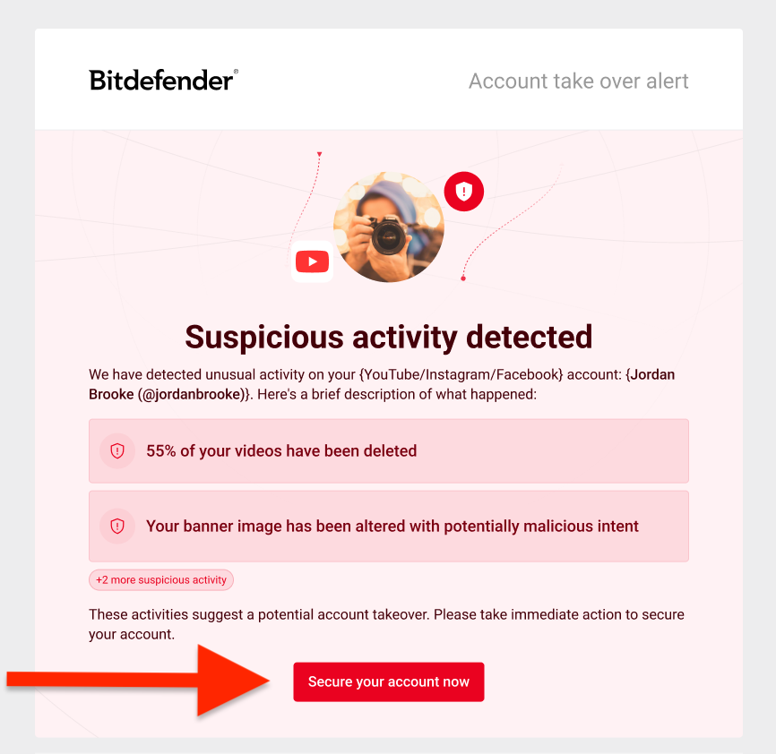 Secure your account now