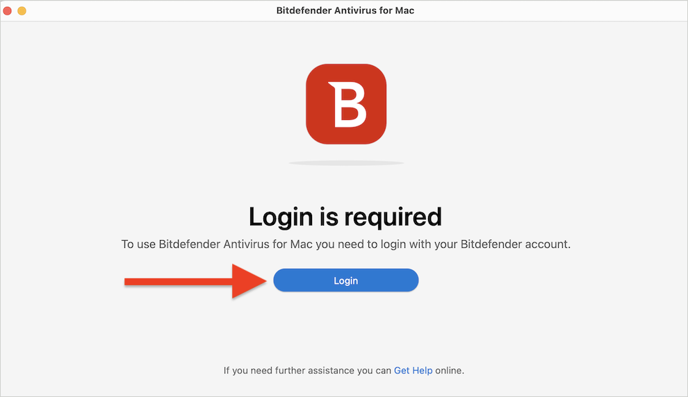 Login on device at risk