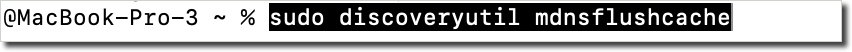 How to flush DNS cache on macOS Yosemite sudo discoveryutil mdnsflushcache