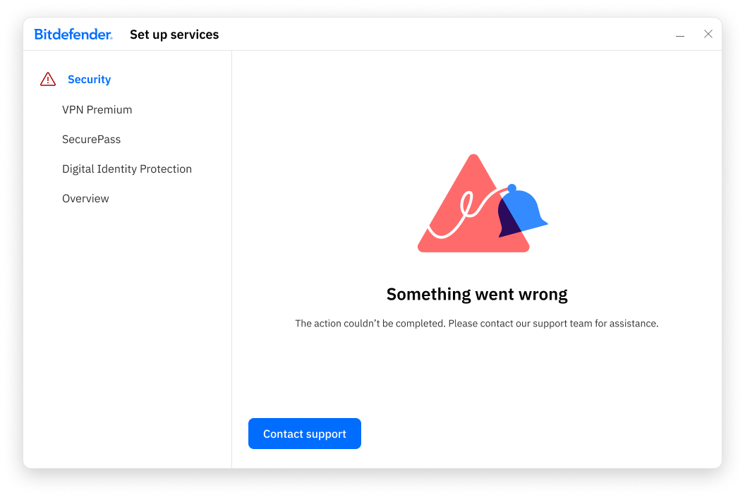 Something went wrong