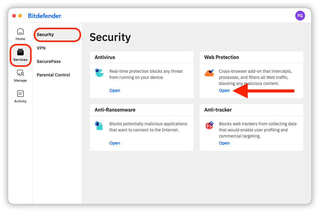 Web Protection macOS
