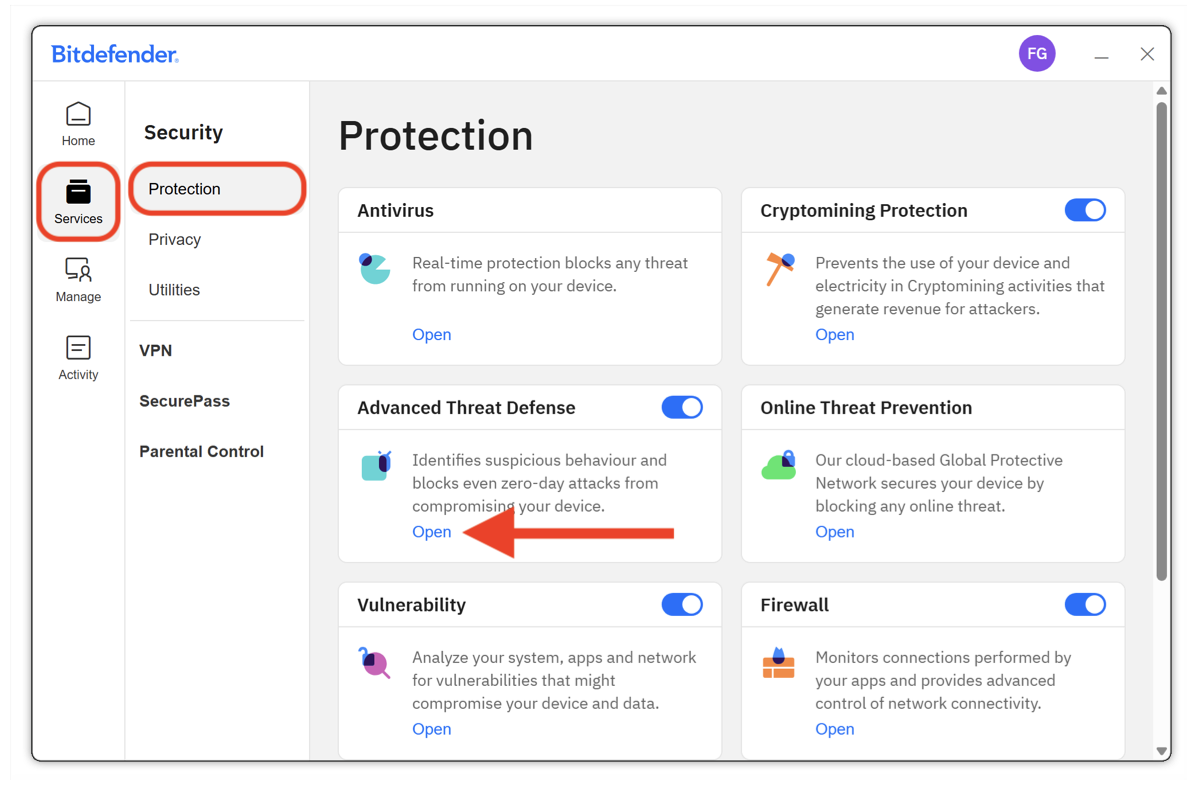 open Advanced Threat Defense