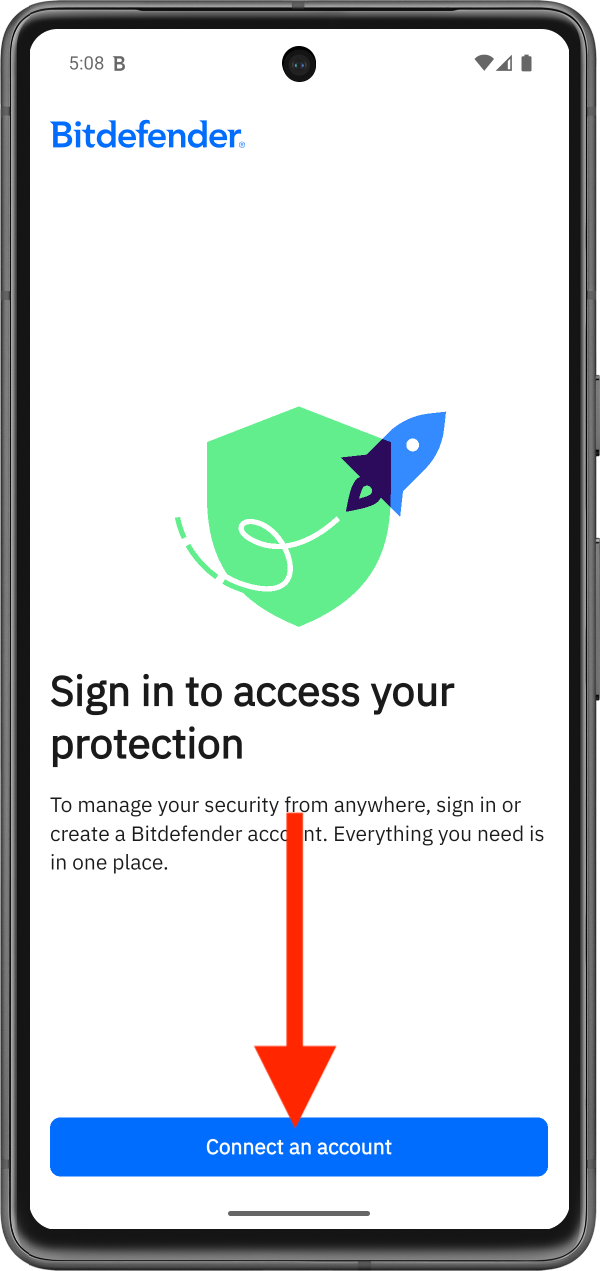Connect an account - How to switch accounts