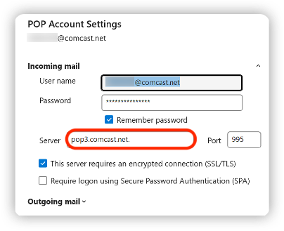 Extra dot in server address