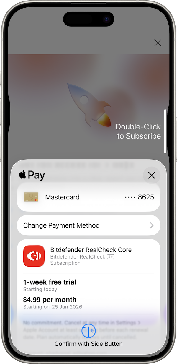 How to install Bitdefender RealCheck on iOS and activate trial version