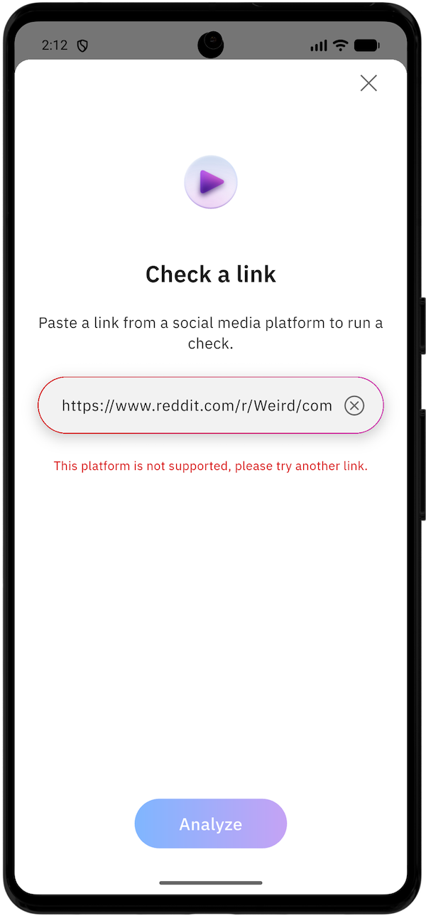This platform is not supported, please try another link.