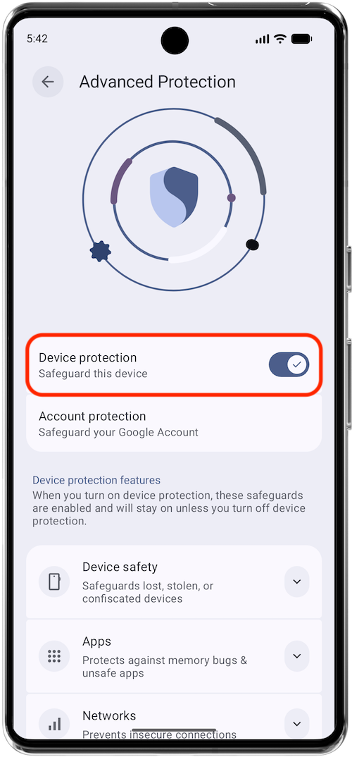 Device protection