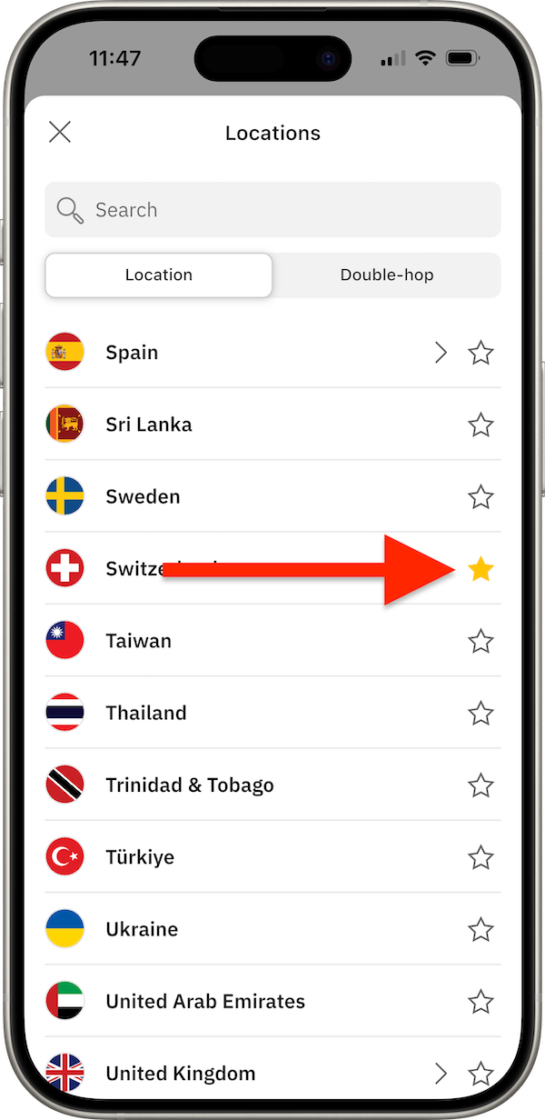 How to remove preferred location - Hub