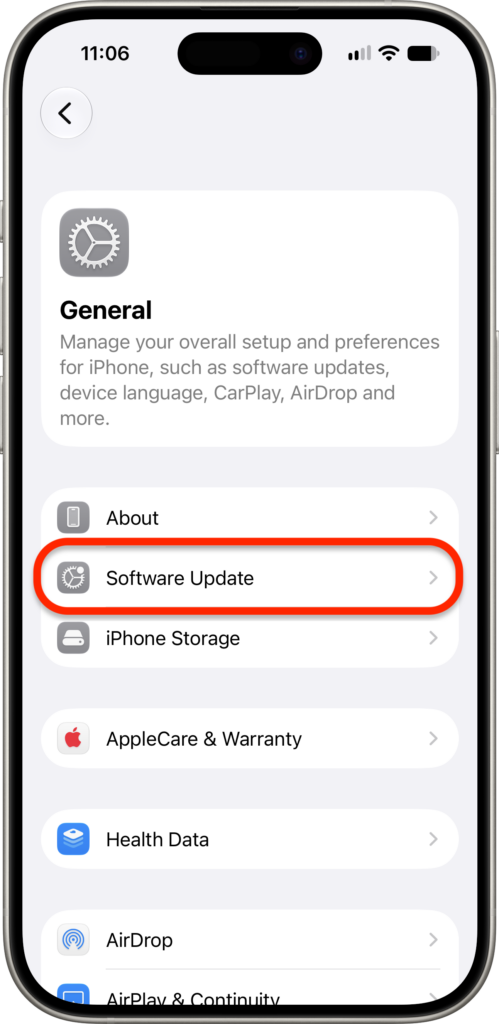 Software update. Bitdefender VPN to end support for iOS 13 and iOS 14