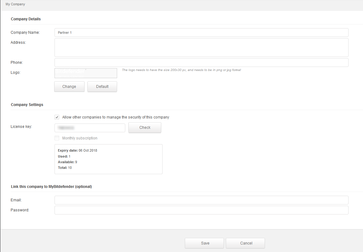 Small Office Security Licence Key Location